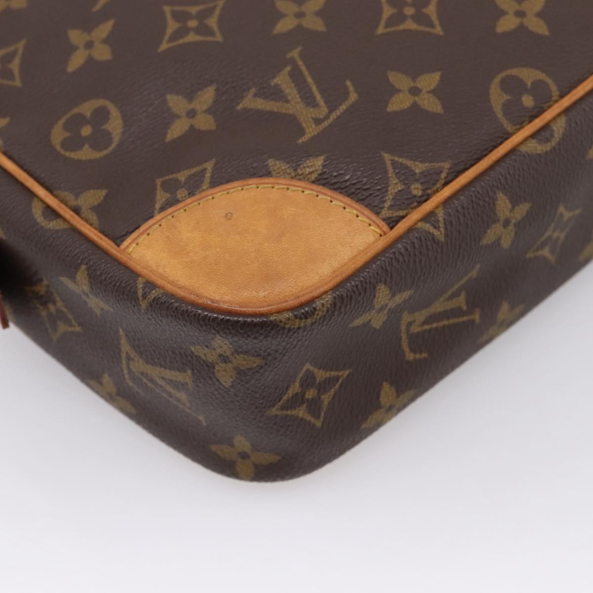 LOUIS VUITTON Monogram Compiegne 28 Clutch Bag M51845 LV Auth BA15562