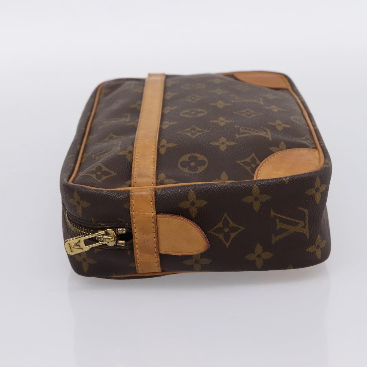 LOUIS VUITTON Monogram Compiegne 28 Clutch Bag M51845 LV Auth BA15562