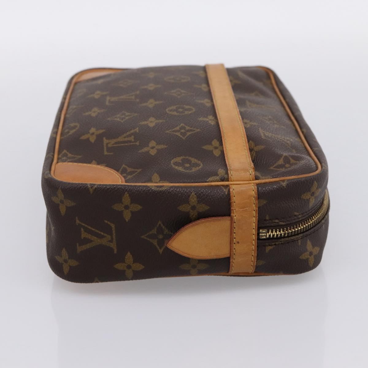 LOUIS VUITTON Monogram Compiegne 28 Clutch Bag M51845 LV Auth BA15562