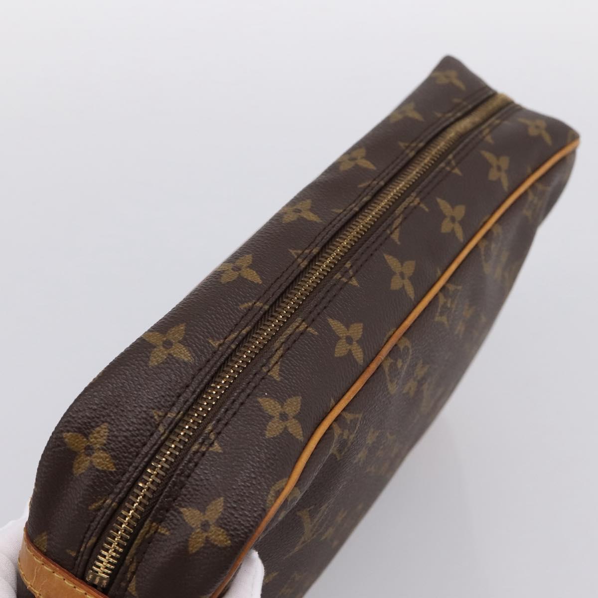 LOUIS VUITTON Monogram Compiegne 28 Clutch Bag M51845 LV Auth BA15562