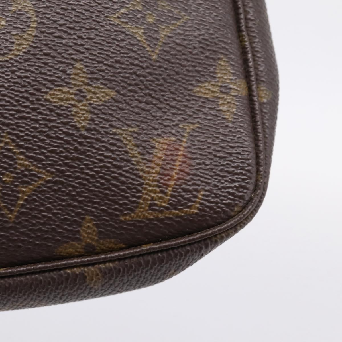 LOUIS VUITTON Monogram Pochette Accessoires Pouch M51980 LV Auth BA15564