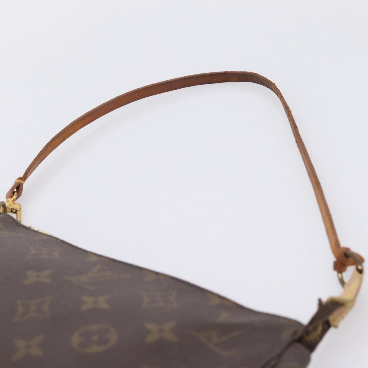 LOUIS VUITTON Monogram Pochette Accessoires Pouch M51980 LV Auth BA15564