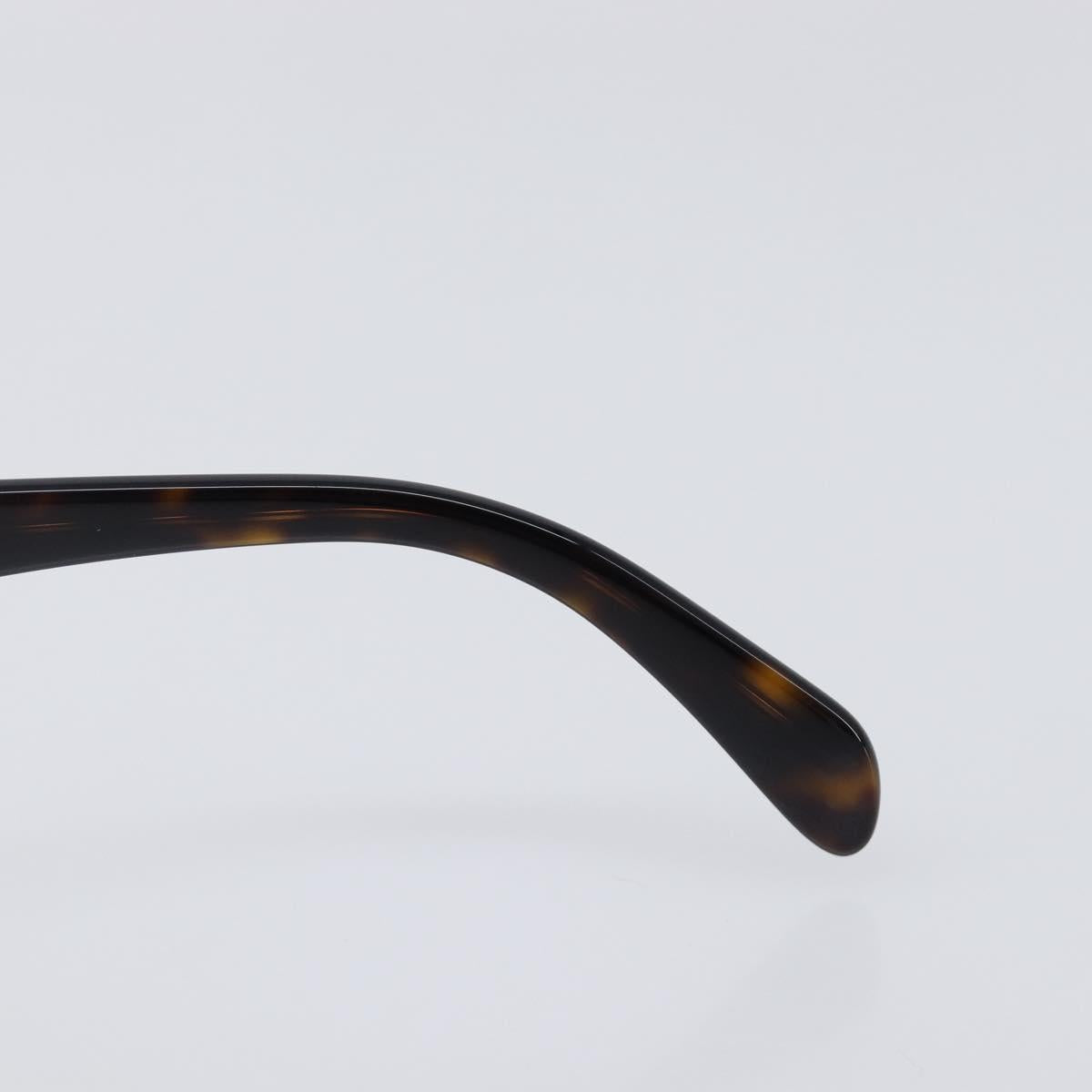 PRADA Sunglasses Plastic Black Gold Tone Auth BA15566V