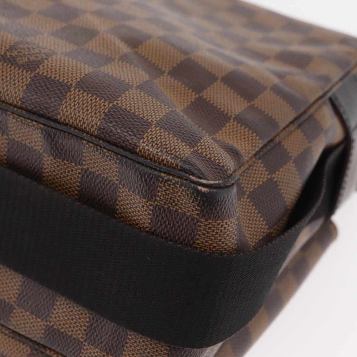 LOUIS VUITTON Damier Ebene Broadway Shoulder Bag N42270 LV Auth BA15571