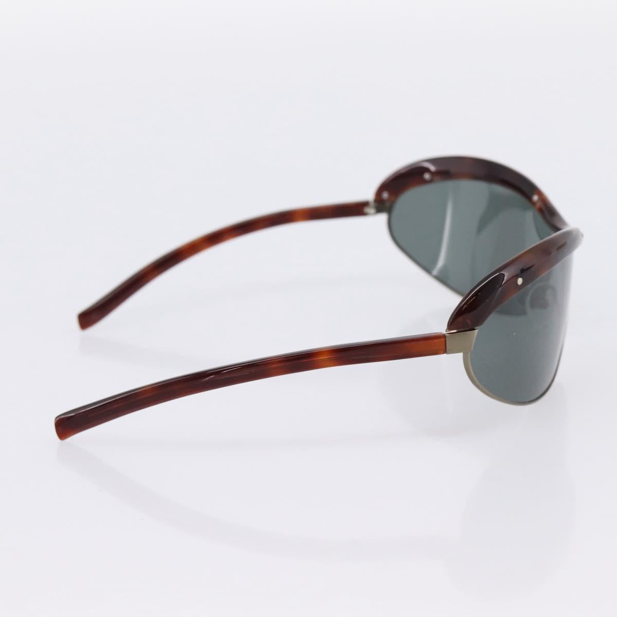 BOTTEGA VENETA Sunglasses Plastic Brown Silver Auth BA15579V