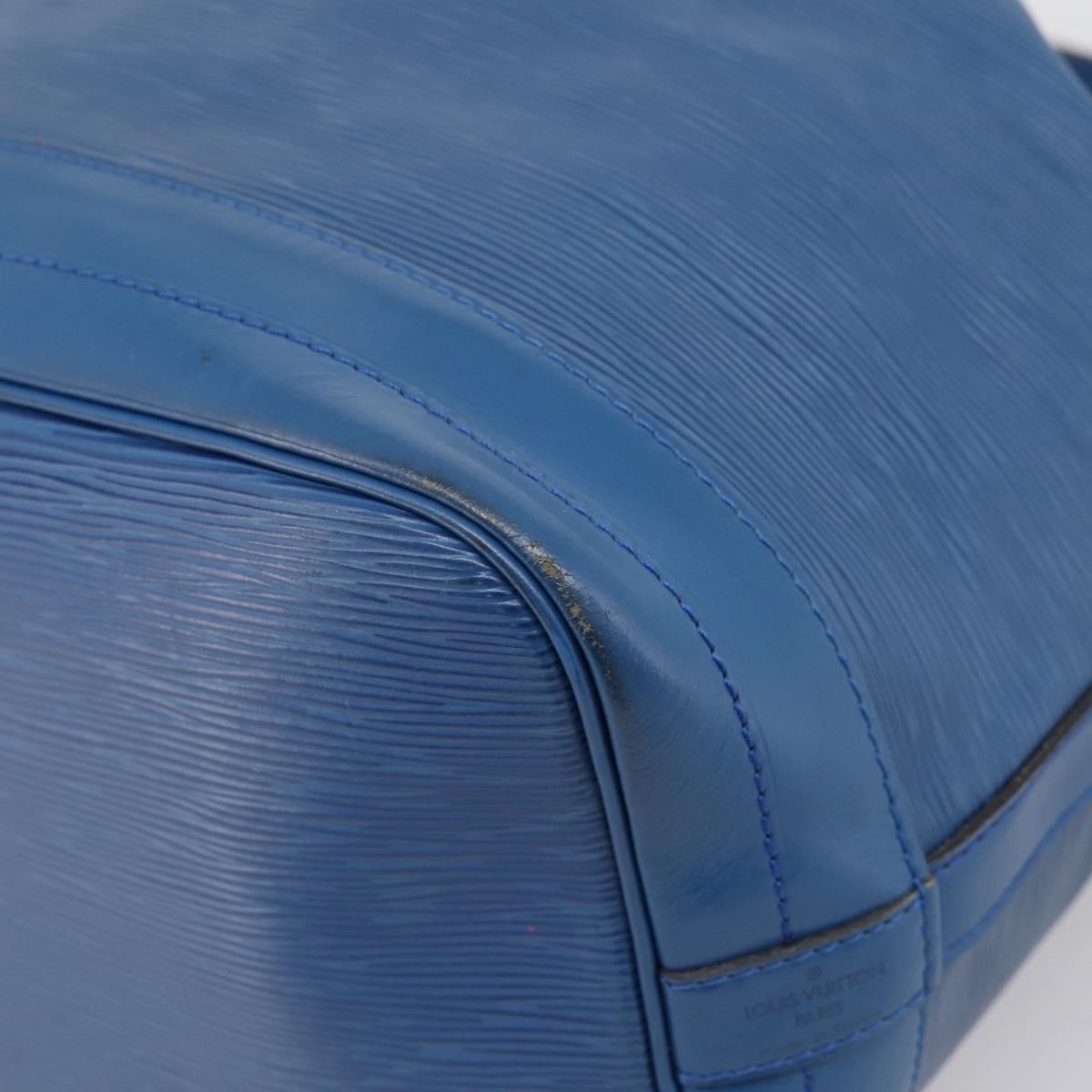 LOUIS VUITTON Epi Noe Shoulder Bag Blue M44005 LV Auth BA15580