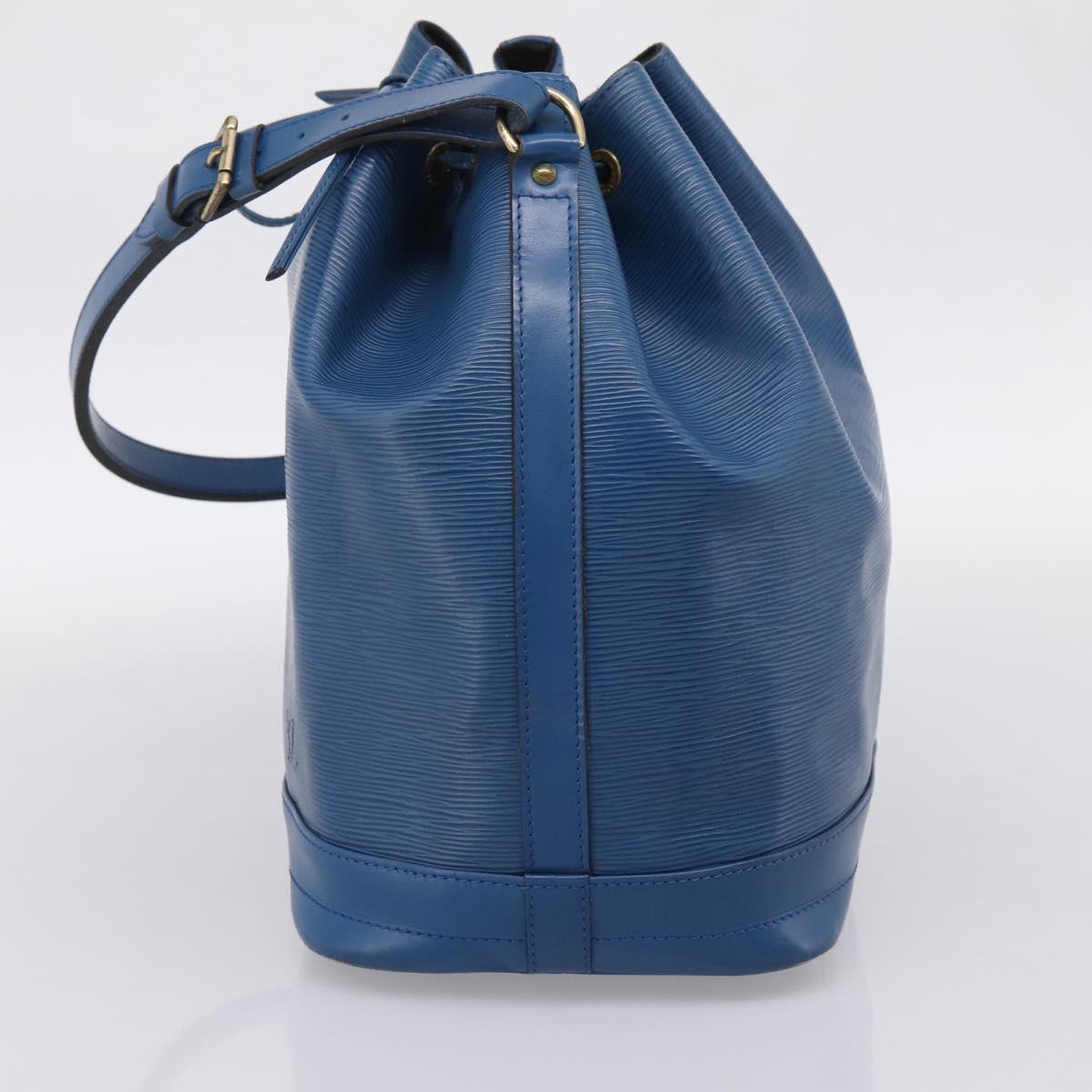LOUIS VUITTON Epi Noe Shoulder Bag Blue M44005 LV Auth BA15580