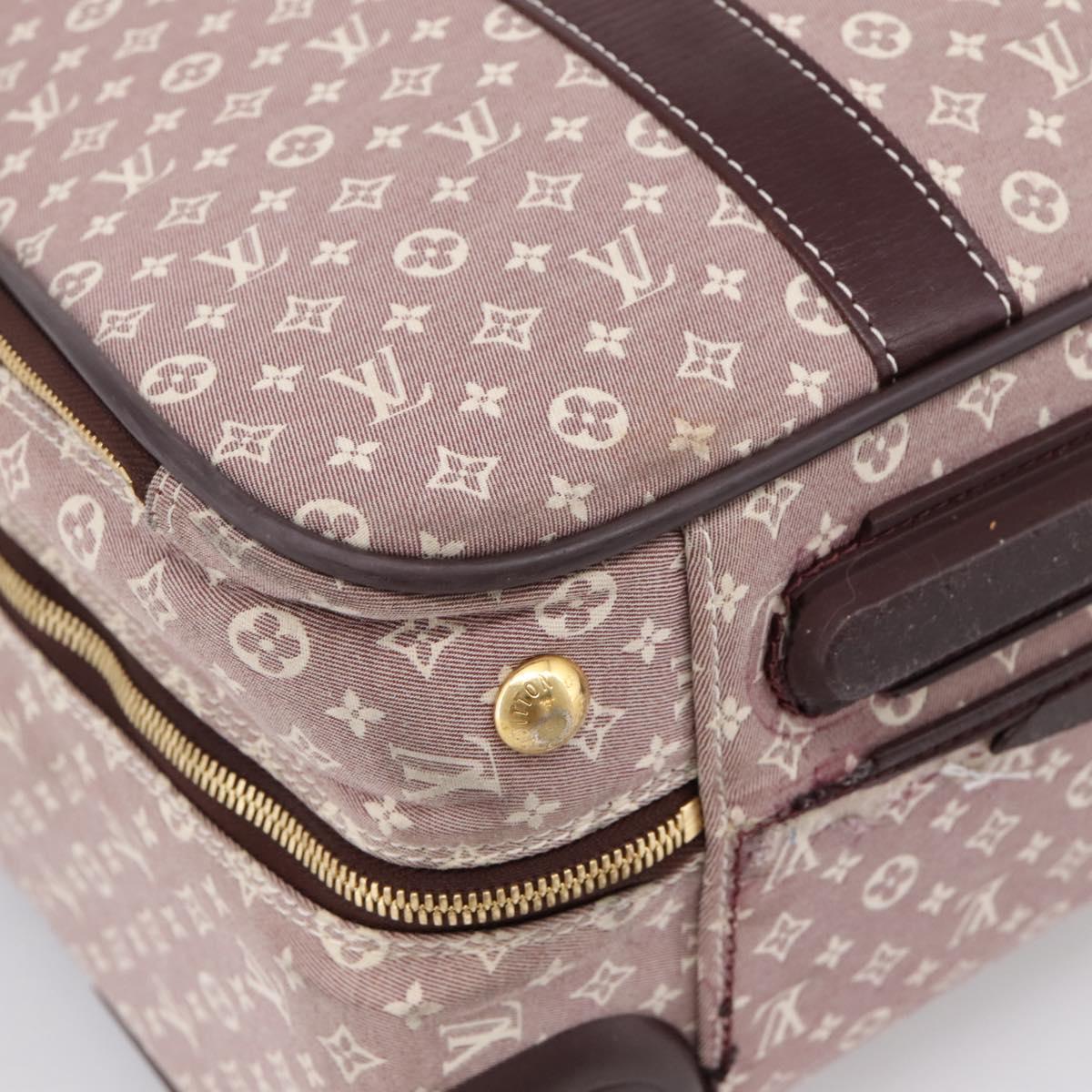 LOUIS VUITTON Monogram Idylle Epope Boston Bag Sepia M23208 LV Auth BA15581