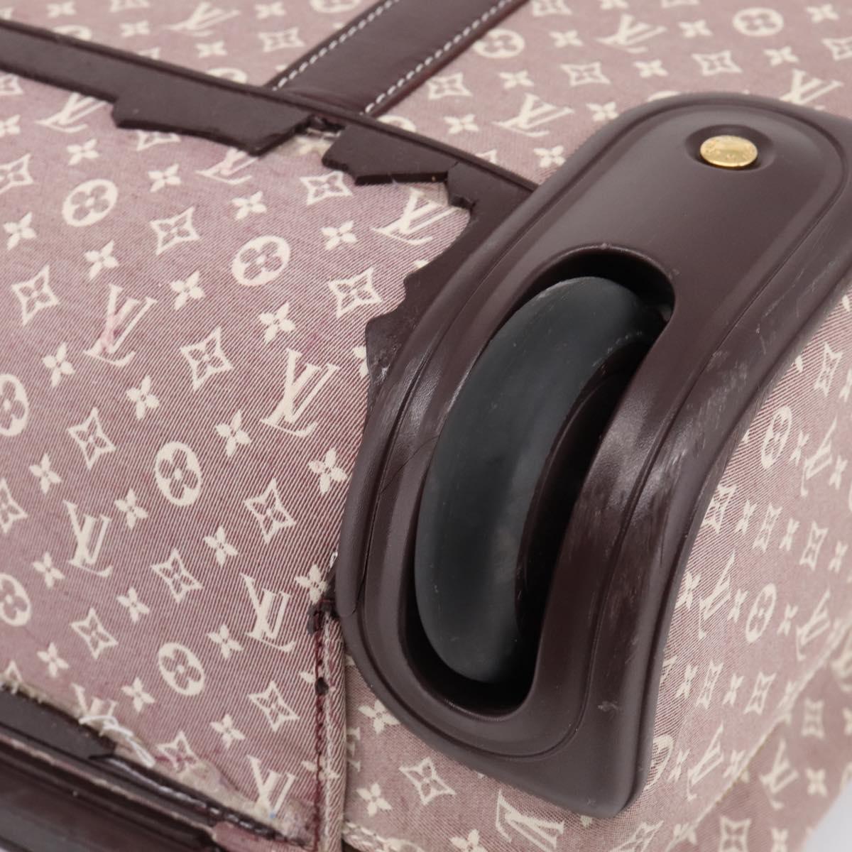 LOUIS VUITTON Monogram Idylle Epope Boston Bag Sepia M23208 LV Auth BA15581