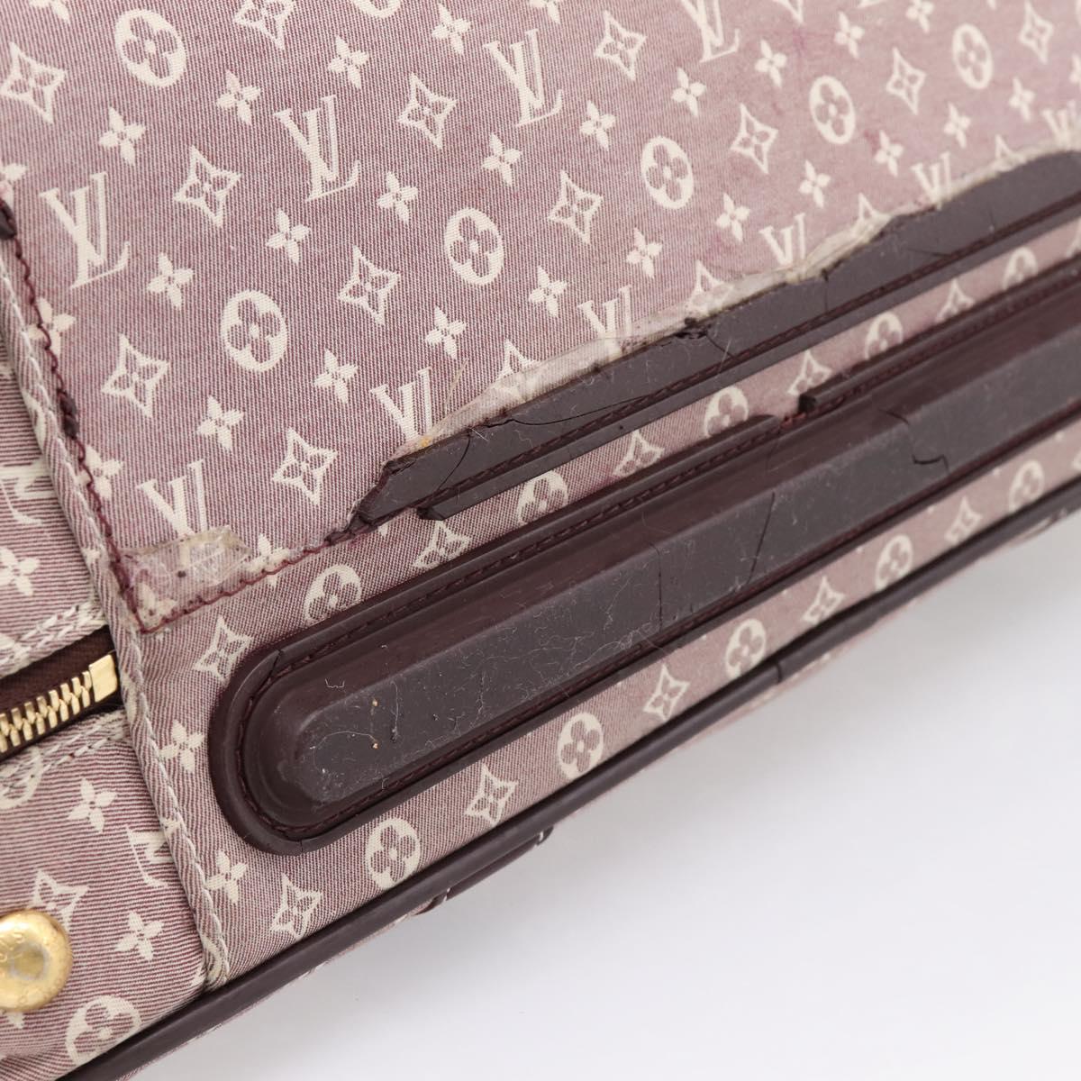 LOUIS VUITTON Monogram Idylle Epope Boston Bag Sepia M23208 LV Auth BA15581