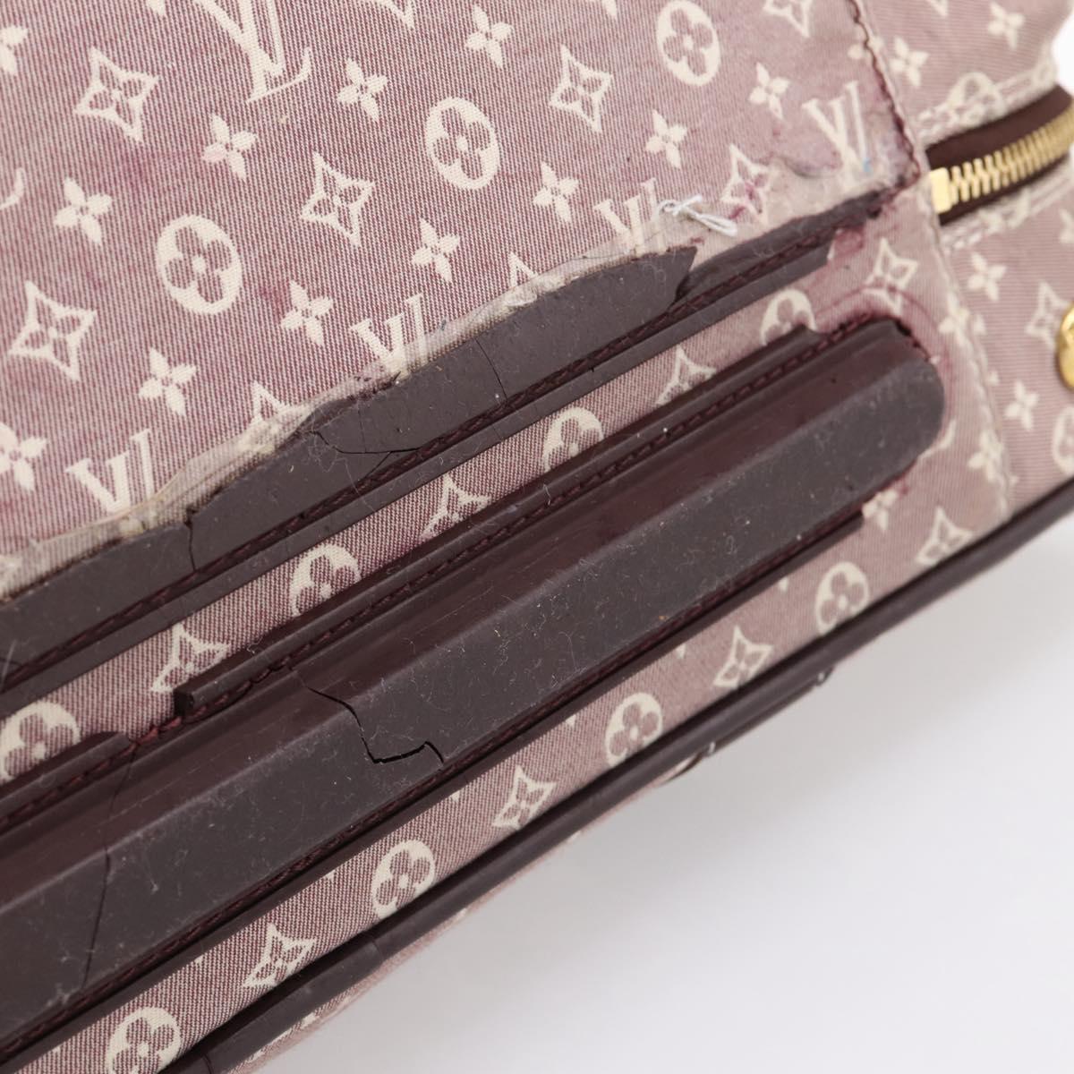 LOUIS VUITTON Monogram Idylle Epope Boston Bag Sepia M23208 LV Auth BA15581