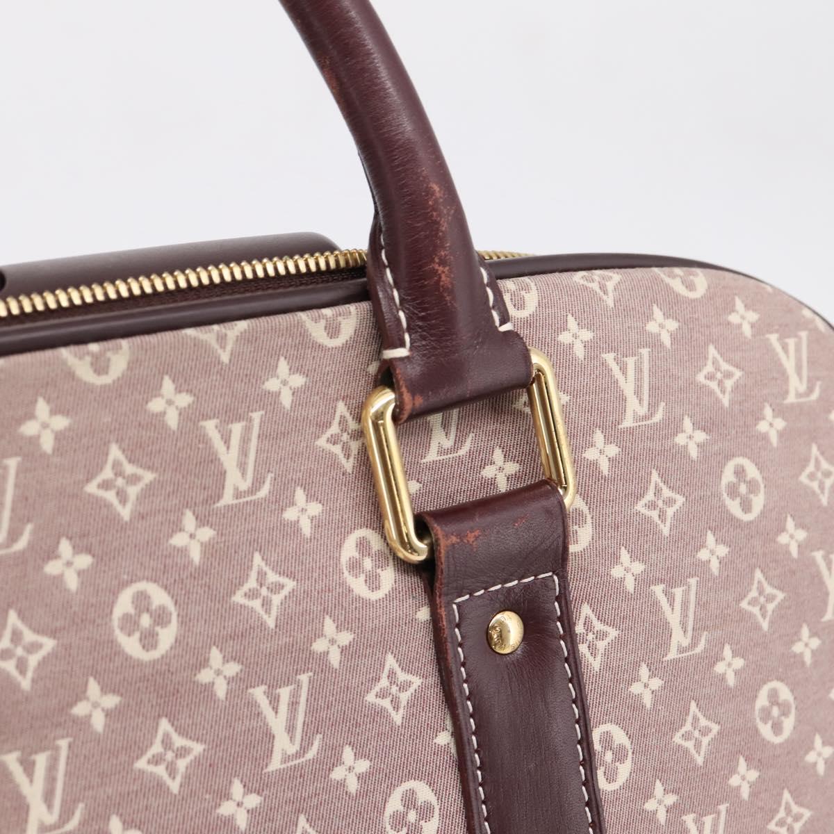 LOUIS VUITTON Monogram Idylle Epope Boston Bag Sepia M23208 LV Auth BA15581