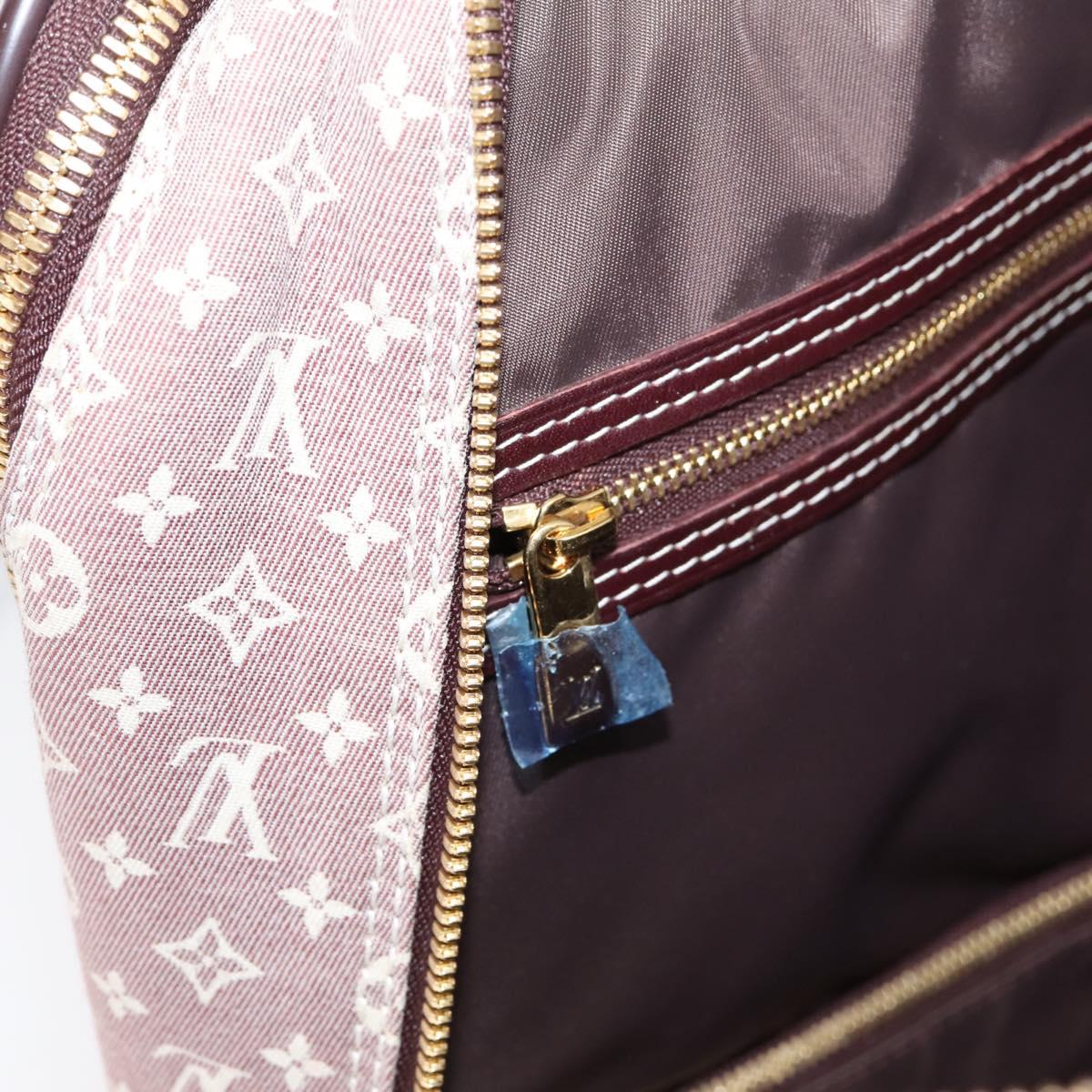LOUIS VUITTON Monogram Idylle Epope Boston Bag Sepia M23208 LV Auth BA15581