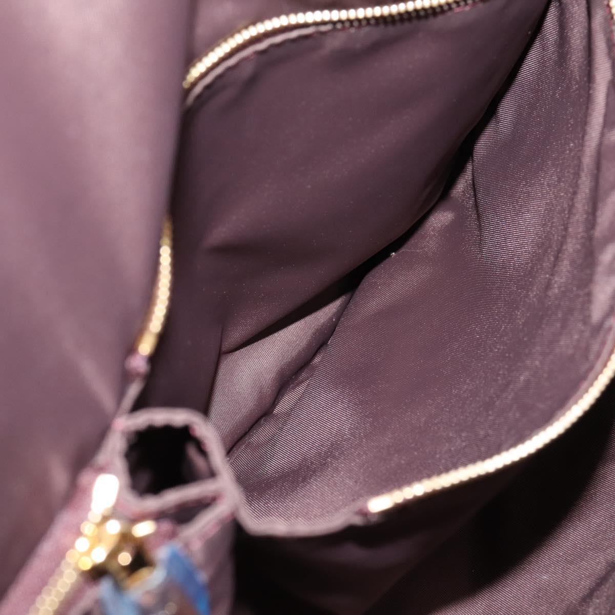 LOUIS VUITTON Monogram Idylle Epope Boston Bag Sepia M23208 LV Auth BA15581