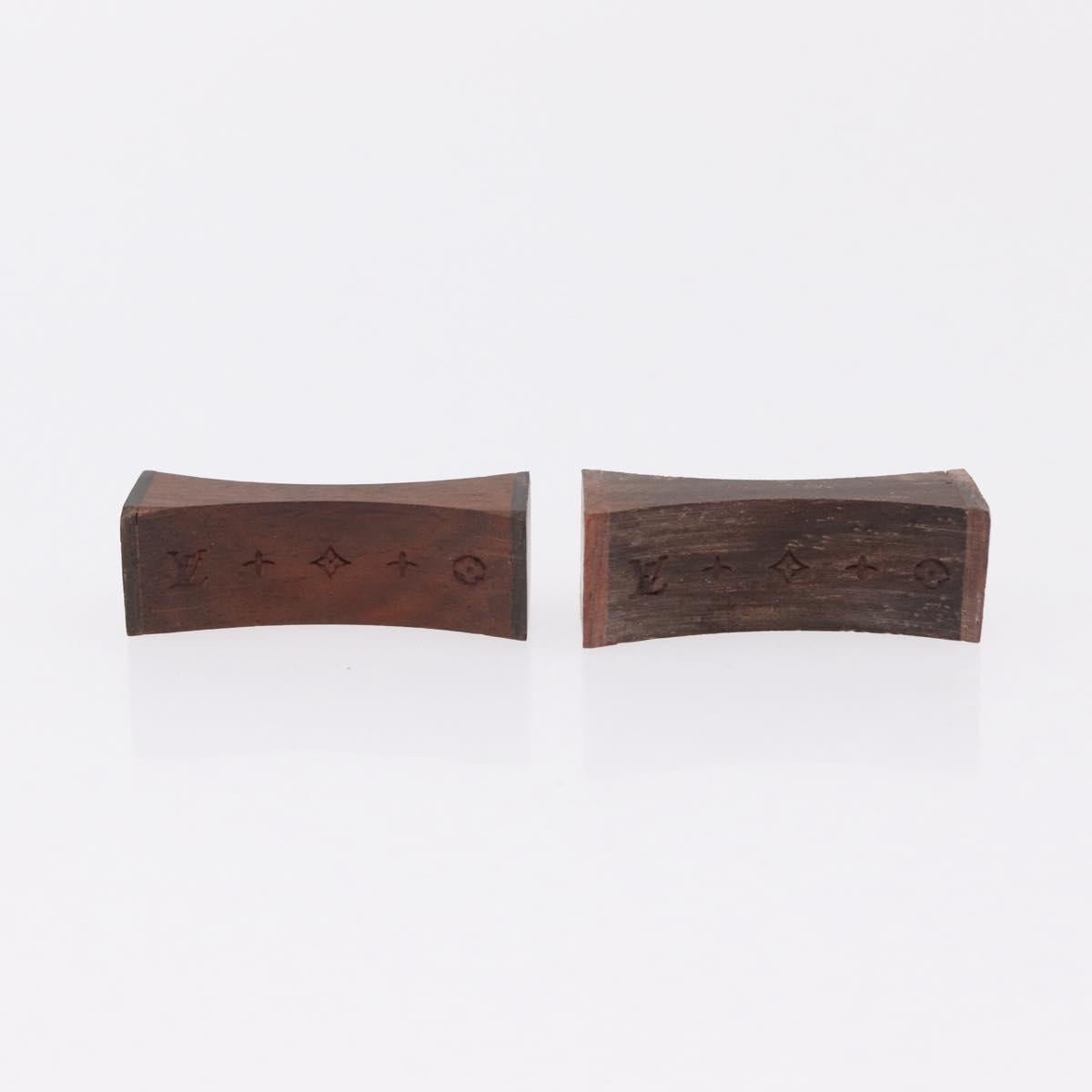 LOUIS VUITTON Baguette Chop Stick Set Wood VIP Only Brown M99171 Auth BA15582V