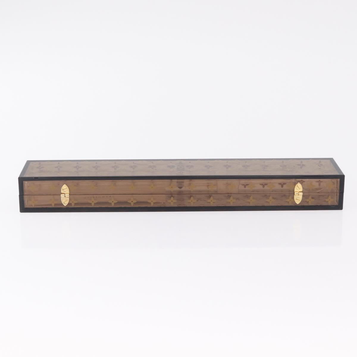 LOUIS VUITTON Baguette Chop Stick Set Wood VIP Only Brown M99171 Auth BA15582V