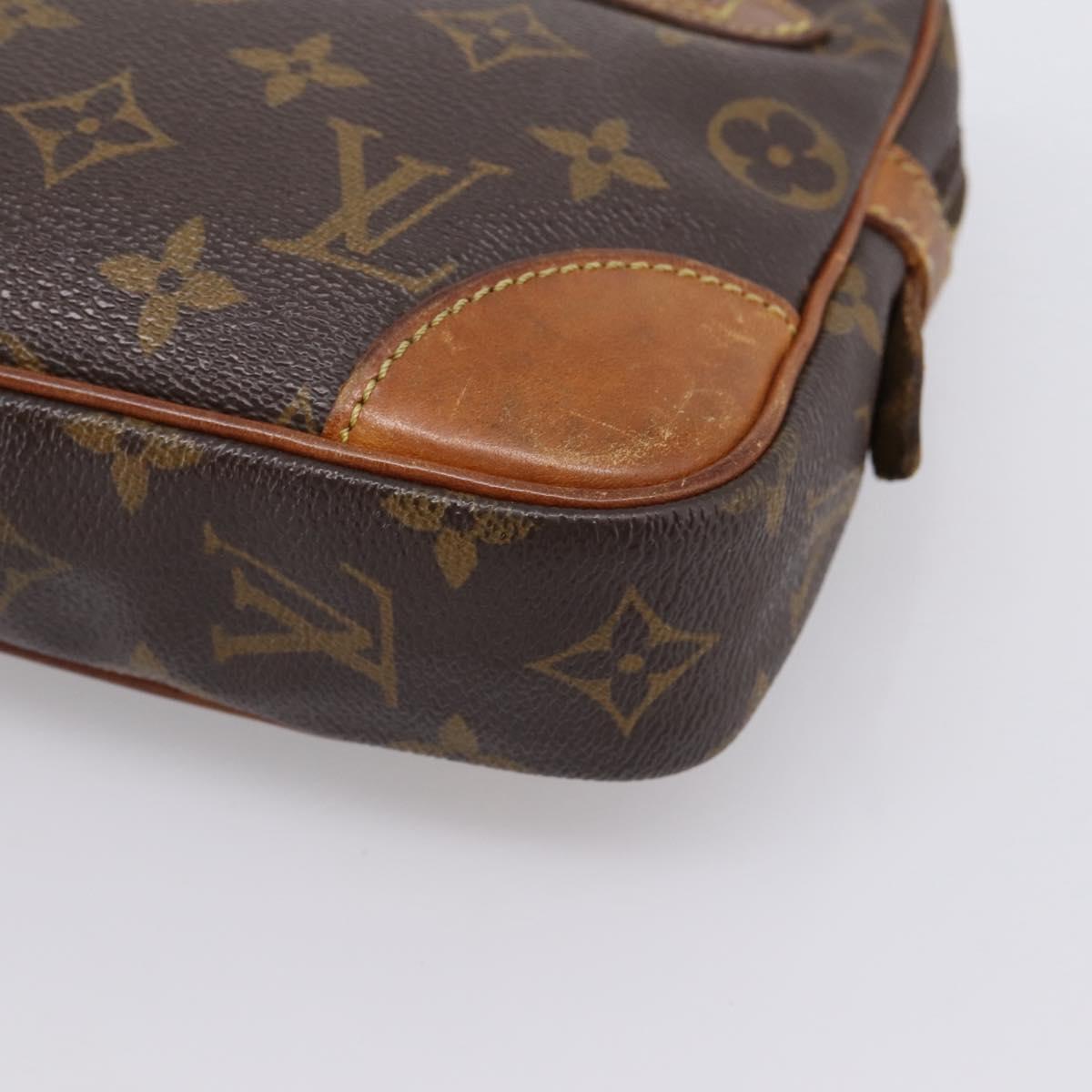 LOUIS VUITTON Monogram Marly Dragonne GM Clutch Bag M51825 LV Auth BA15596