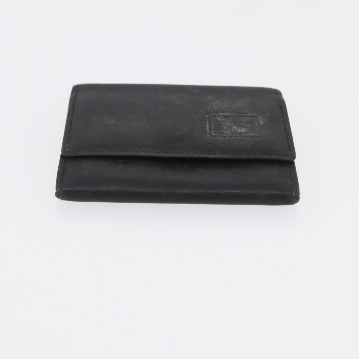HERMES Miumiu Wallet Coin Purse Wallet Leather 7 Set Black Pink Auth BA15600