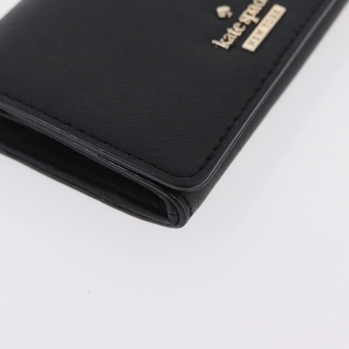 HERMES Miumiu Wallet Coin Purse Wallet Leather 7 Set Black Pink Auth BA15600