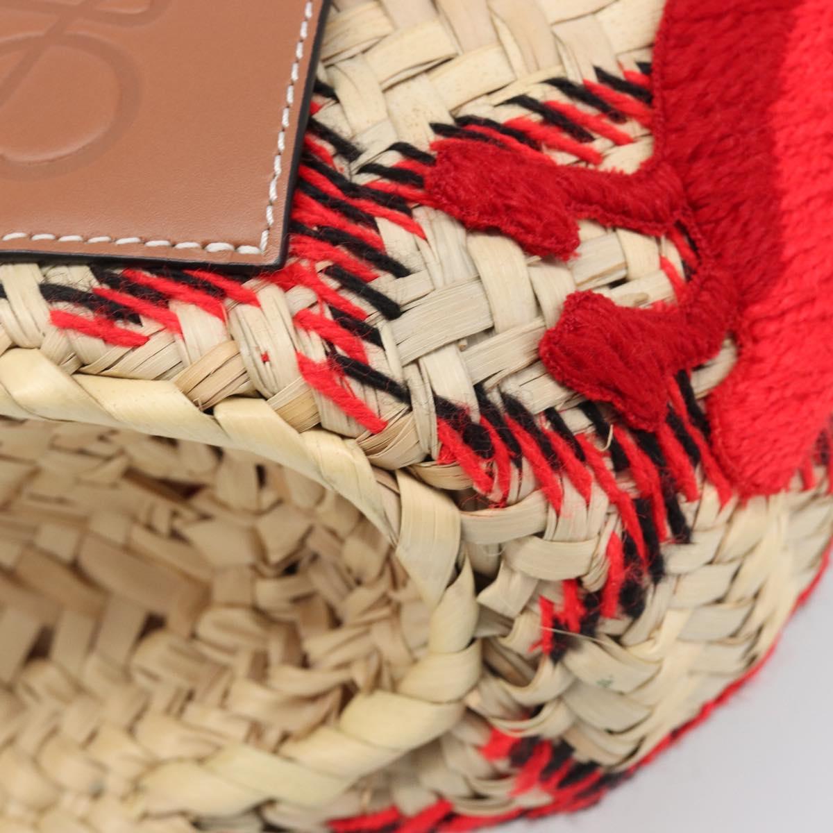 LOEWE Basket Bag Raffia William D. Morgan Collaboration Beige Auth BA15634SAM