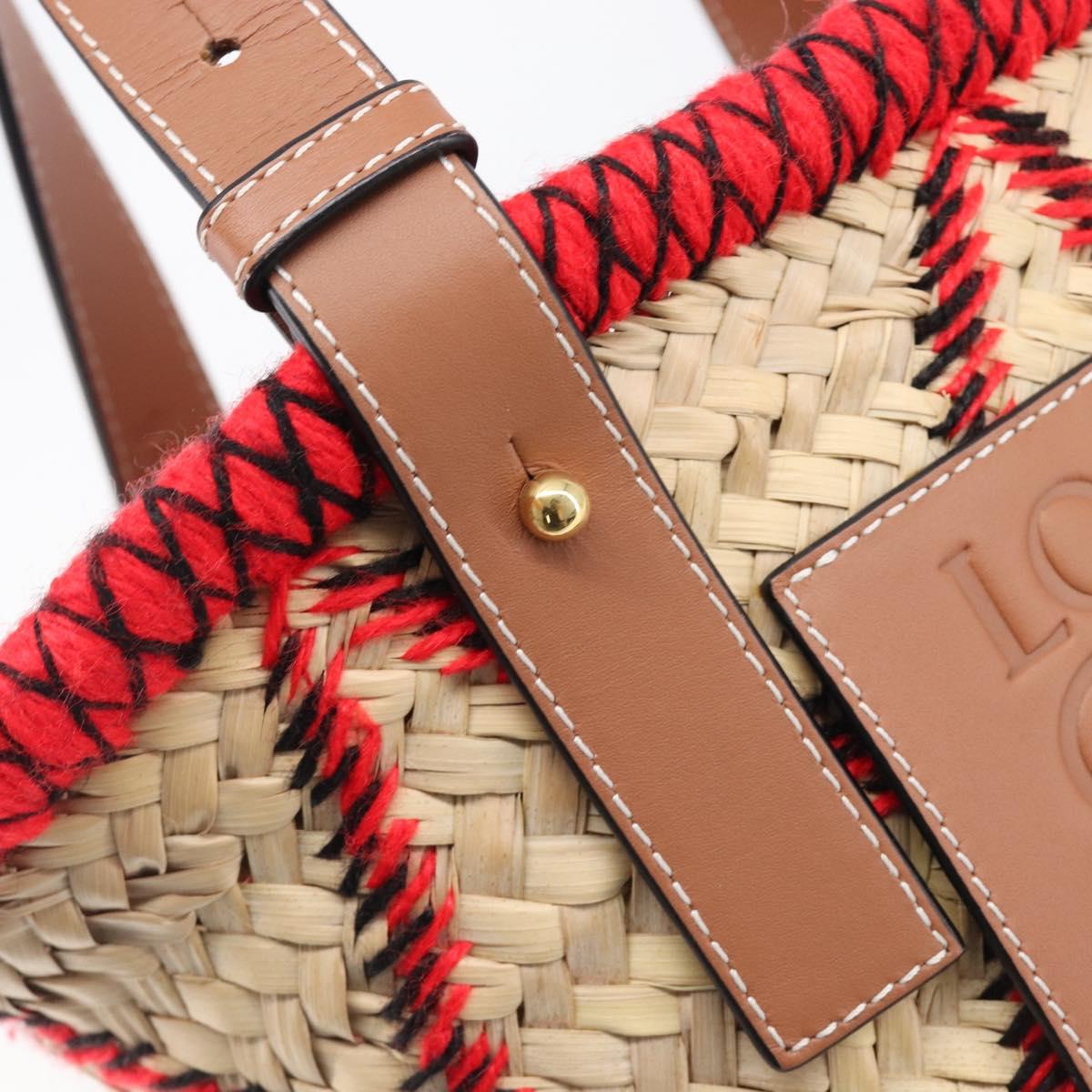 LOEWE Basket Bag Raffia William D. Morgan Collaboration Beige Auth BA15634SAM