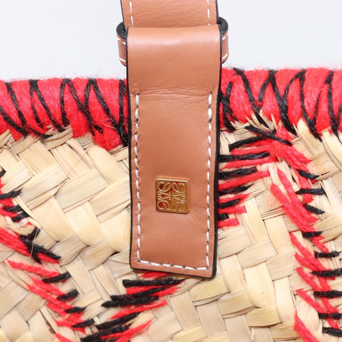 LOEWE Basket Bag Raffia William D. Morgan Collaboration Beige Auth BA15634SAM