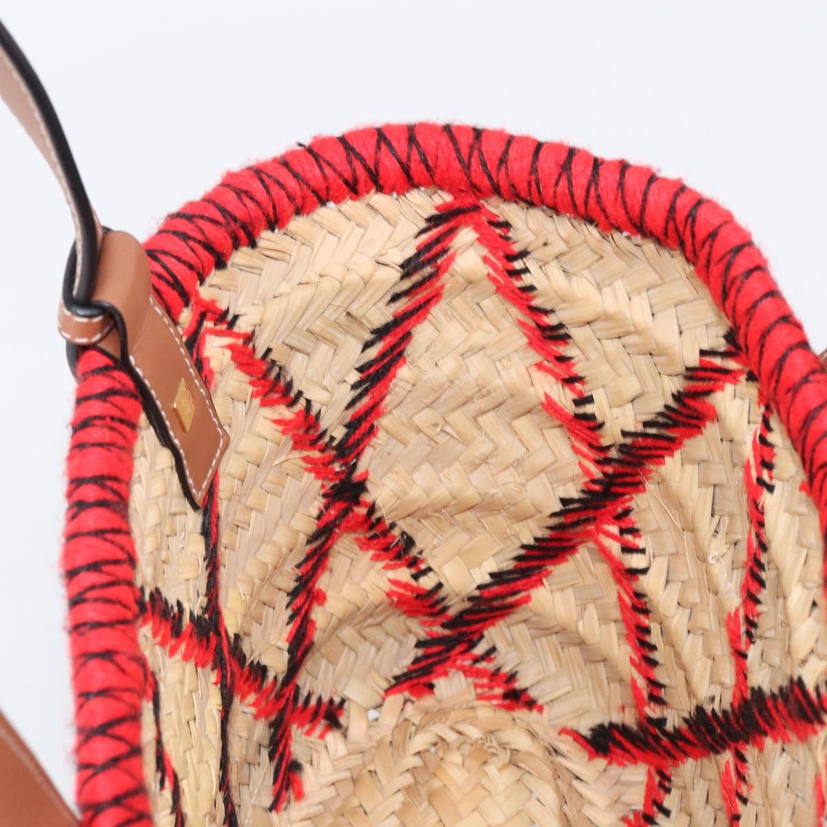 LOEWE Basket Bag Raffia William D. Morgan Collaboration Beige Auth BA15634SAM
