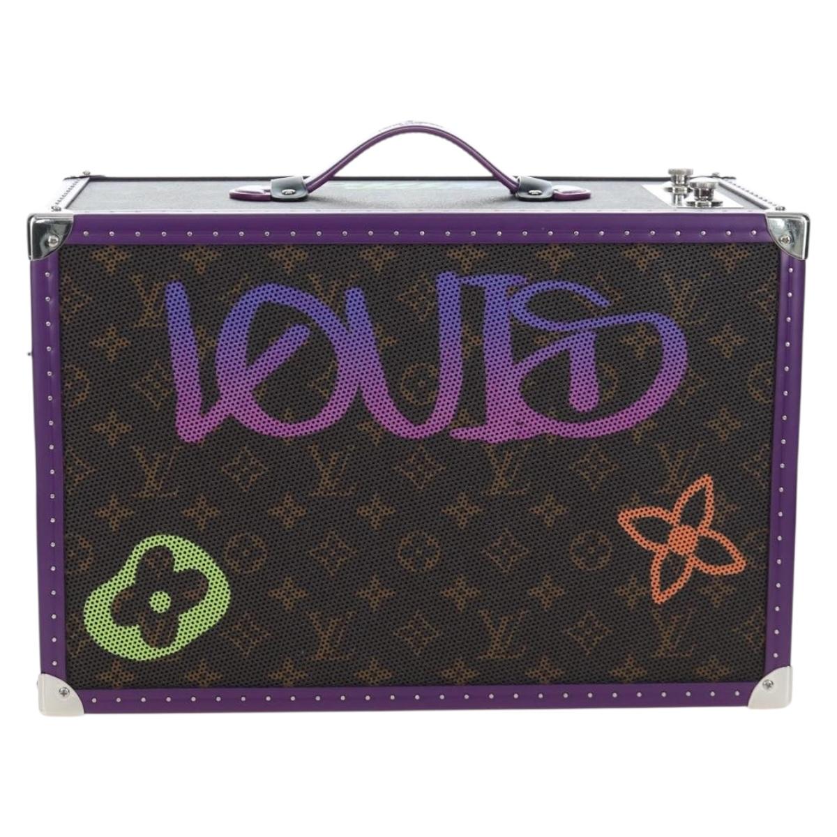 LOUIS VUITTON Speaker Trunk GM Speaker Virgil Abloh Usable GI0802 Auth BA15646SM