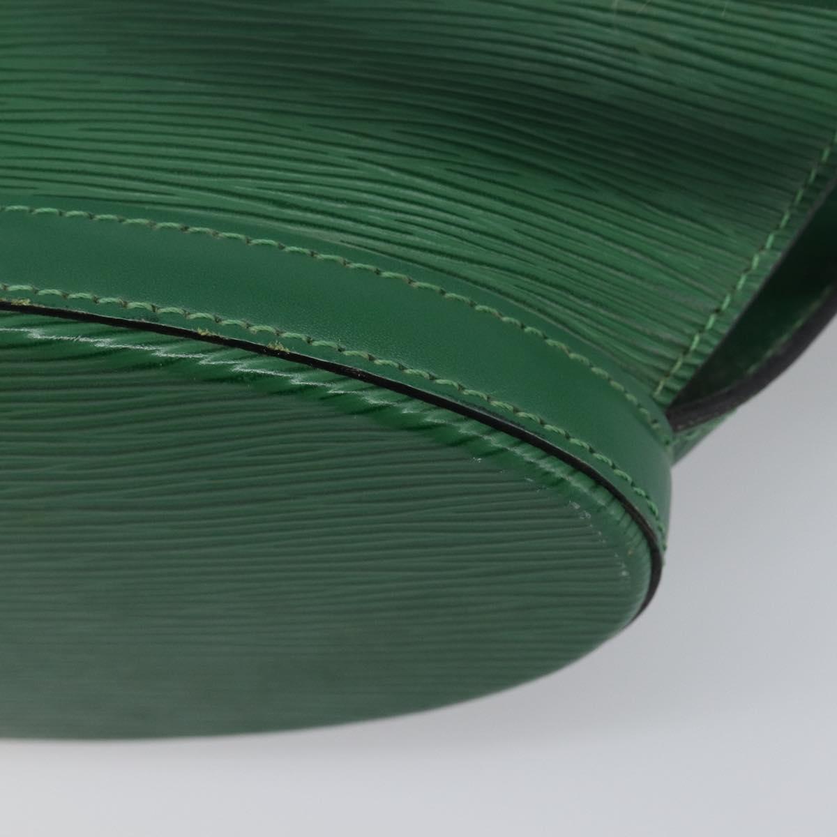 LOUIS VUITTON Epi Saint Jacques Shopping Bag Green M52274 LV Auth BA15650