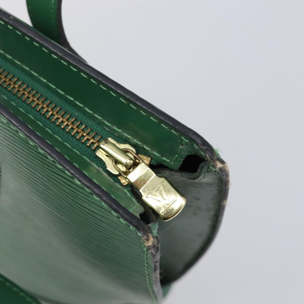 LOUIS VUITTON Epi Saint Jacques Shopping Bag Green M52274 LV Auth BA15650