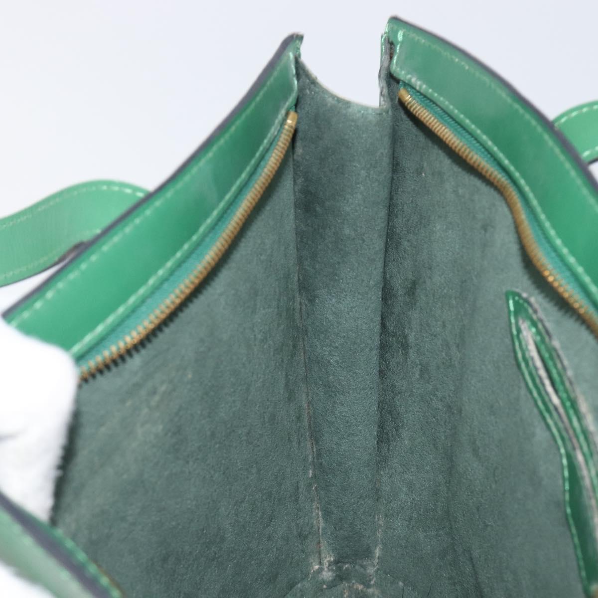 LOUIS VUITTON Epi Saint Jacques Shopping Bag Green M52274 LV Auth BA15650