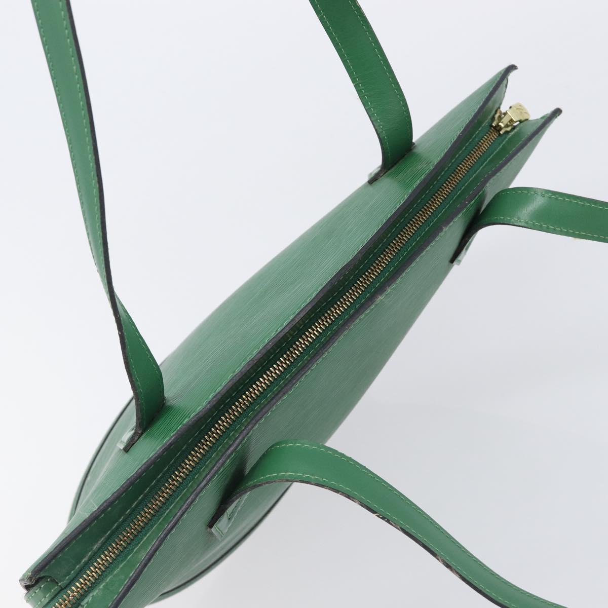 LOUIS VUITTON Epi Saint Jacques Shopping Bag Green M52274 LV Auth BA15650