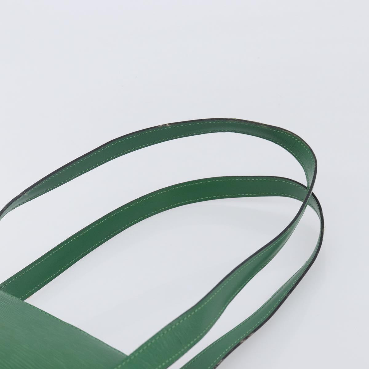LOUIS VUITTON Epi Saint Jacques Shopping Bag Green M52274 LV Auth BA15650
