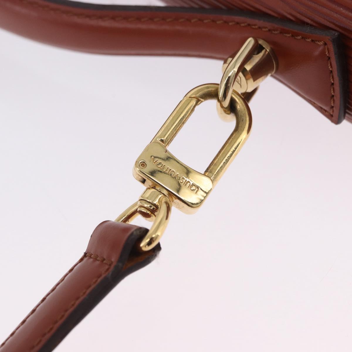 LOUIS VUITTON Epi Monceau 28 Hand Bag Brown M52123 LV Auth BA15652