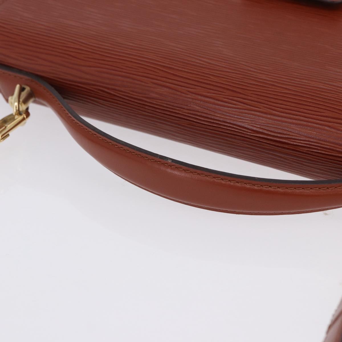 LOUIS VUITTON Epi Monceau 28 Hand Bag Brown M52123 LV Auth BA15652