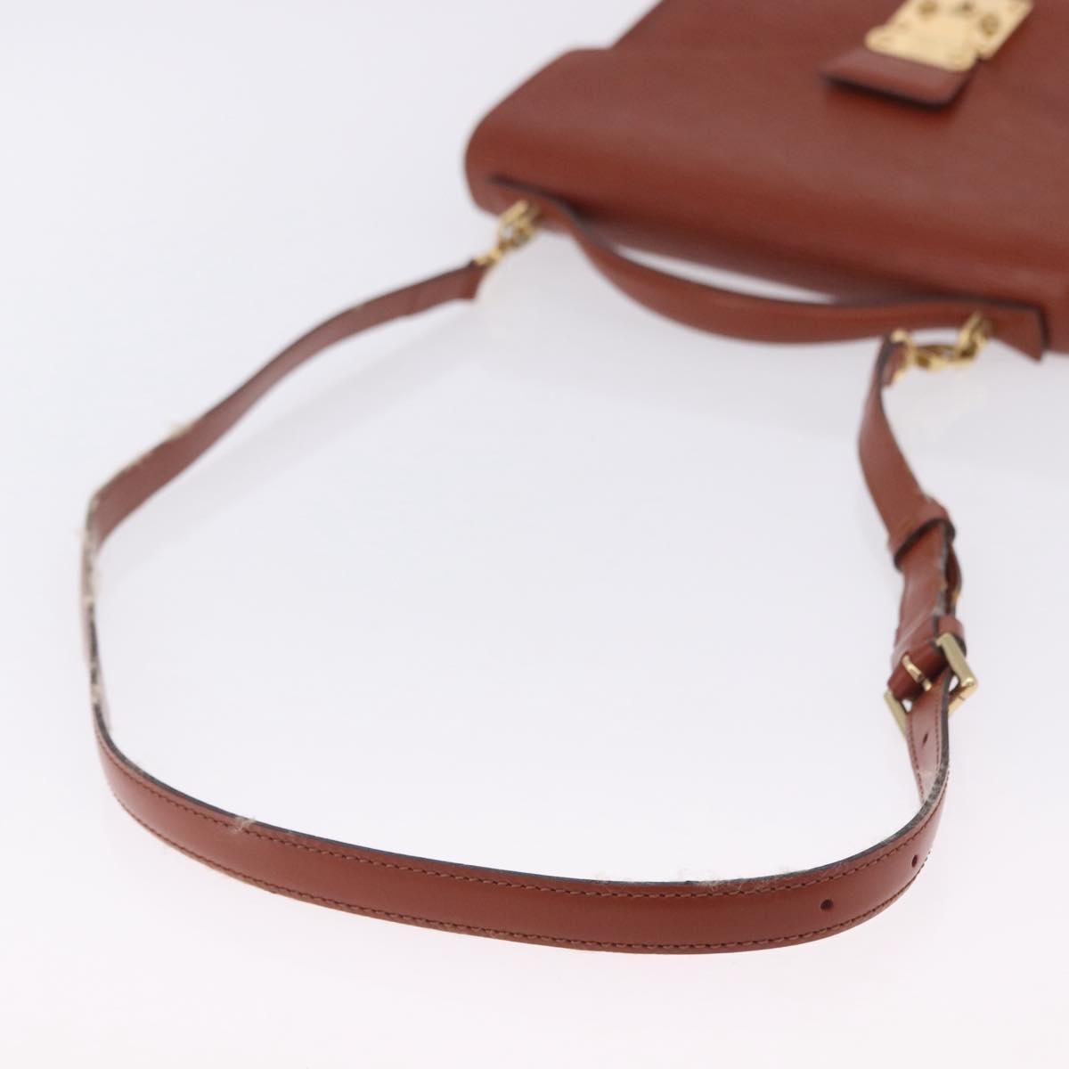 LOUIS VUITTON Epi Monceau 28 Hand Bag Brown M52123 LV Auth BA15652