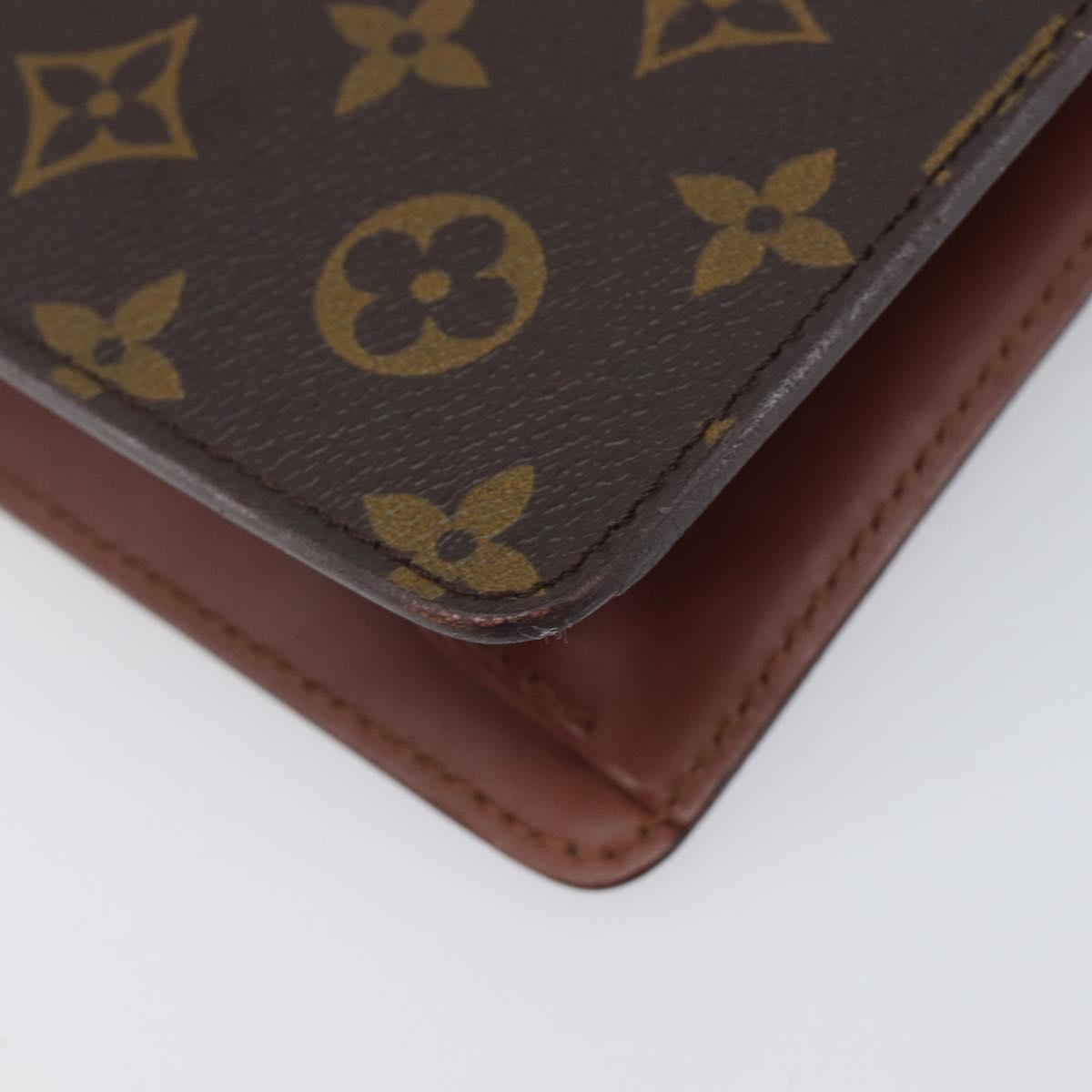LOUIS VUITTON Monogram Chaillot Clutch Bag M51786 LV Auth BA15657