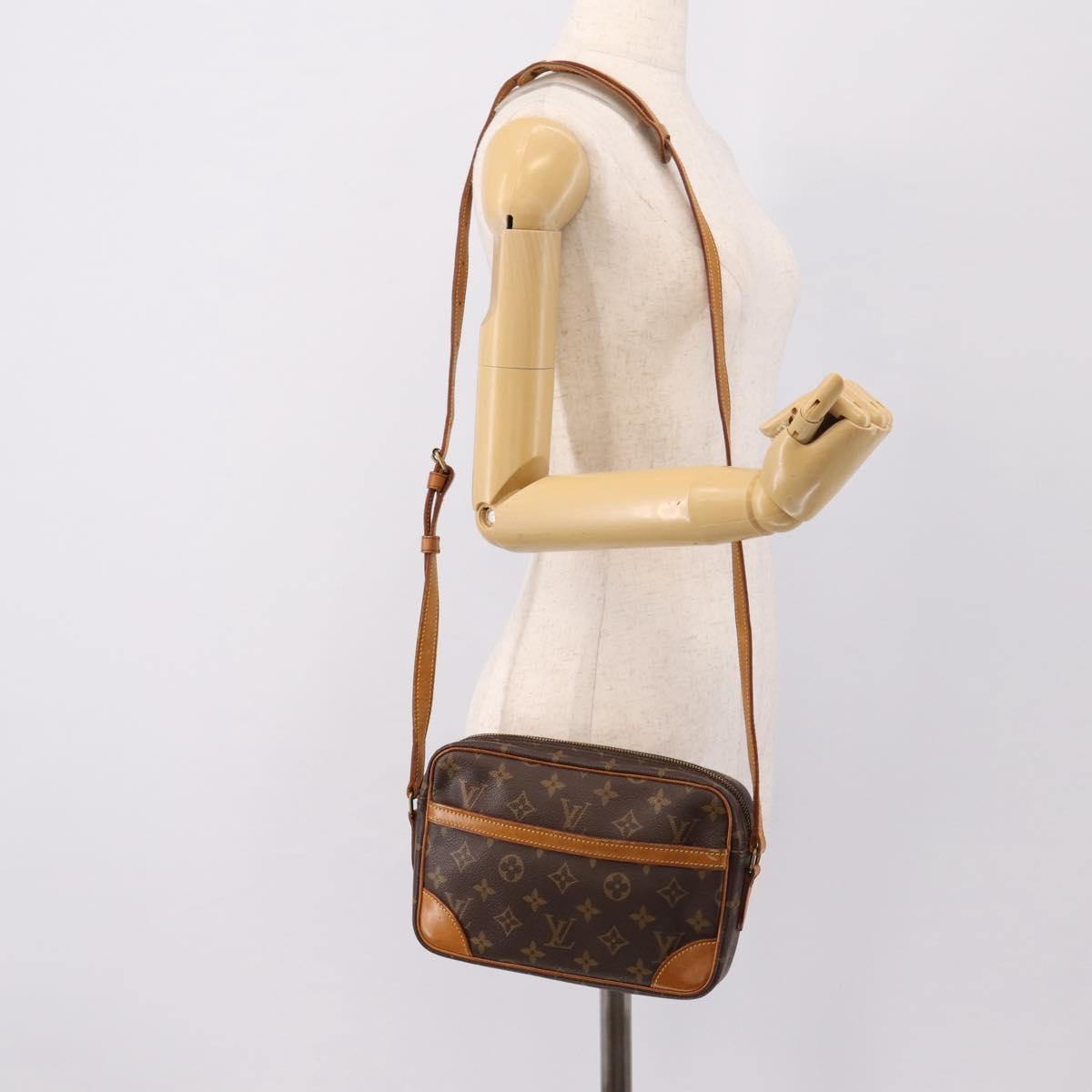 LOUIS VUITTON Monogram Trocadero 23 Shoulder Bag M51276 LV Auth BA15658