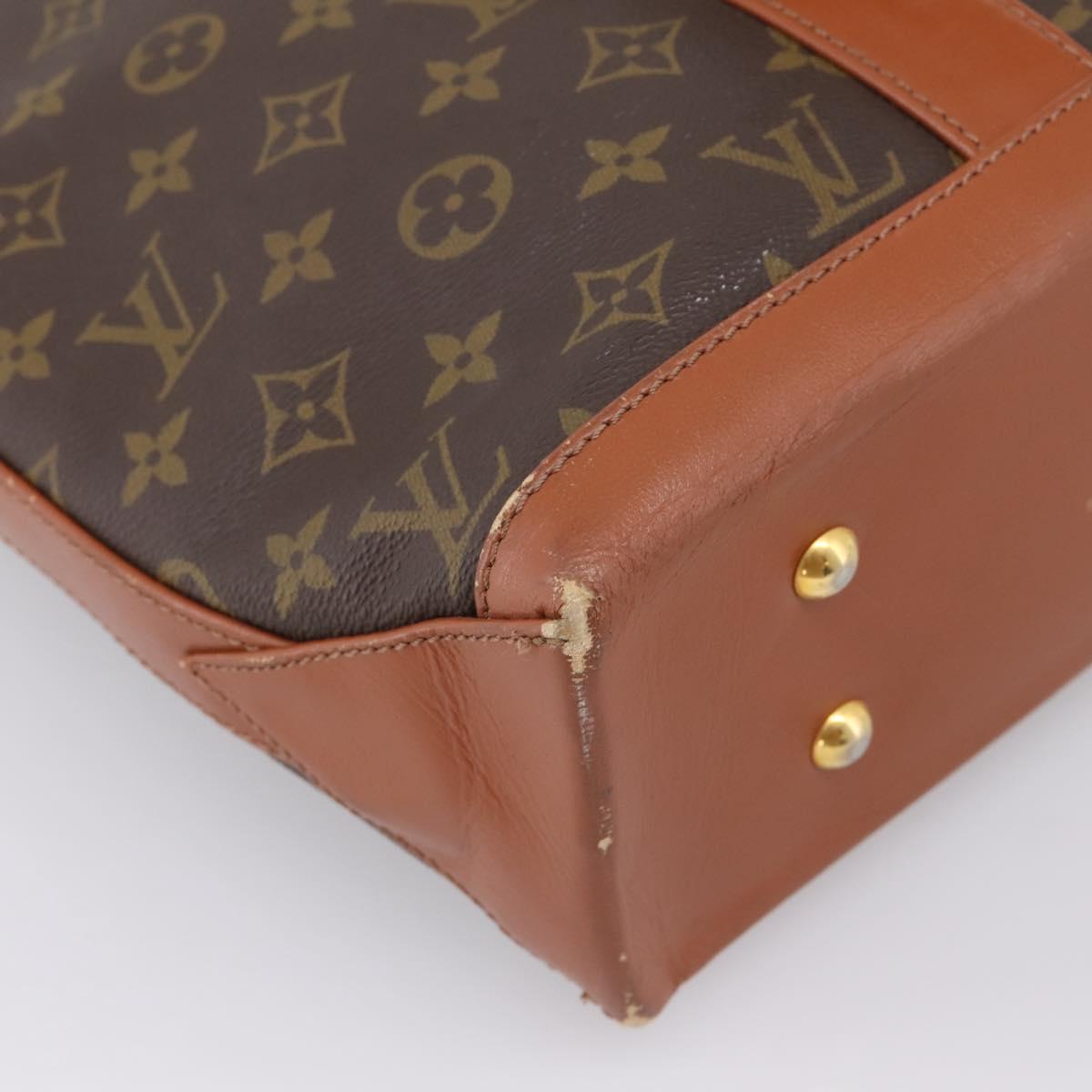 LOUIS VUITTON Monogram Sac Weekend PM Tote Bag M42425 LV Auth BA15659