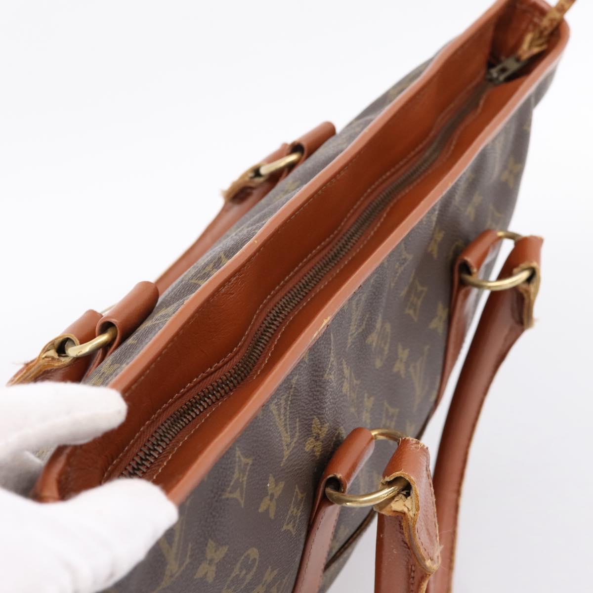 LOUIS VUITTON Monogram Sac Weekend PM Tote Bag M42425 LV Auth BA15659