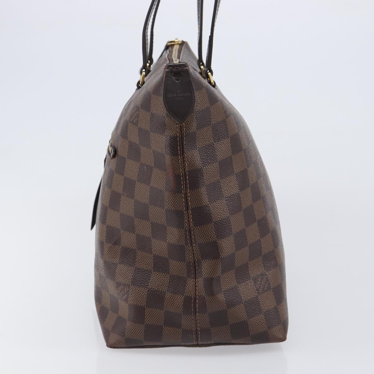 LOUIS VUITTON Damier Ebene Jena MM Tote Bag N41013 LV Auth BA15660