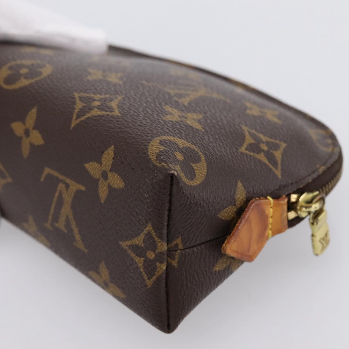 LOUIS VUITTON Monogram Pochette Cosmetic PM Pouch M43998 LV Auth BA15661