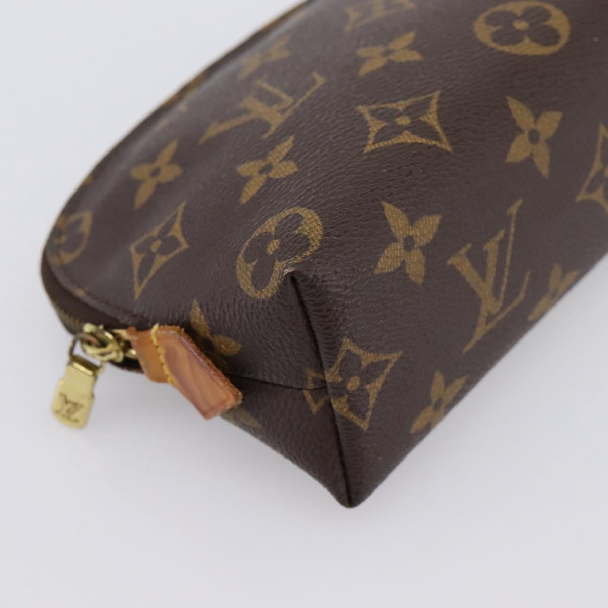 LOUIS VUITTON Monogram Pochette Cosmetic PM Pouch M43998 LV Auth BA15661