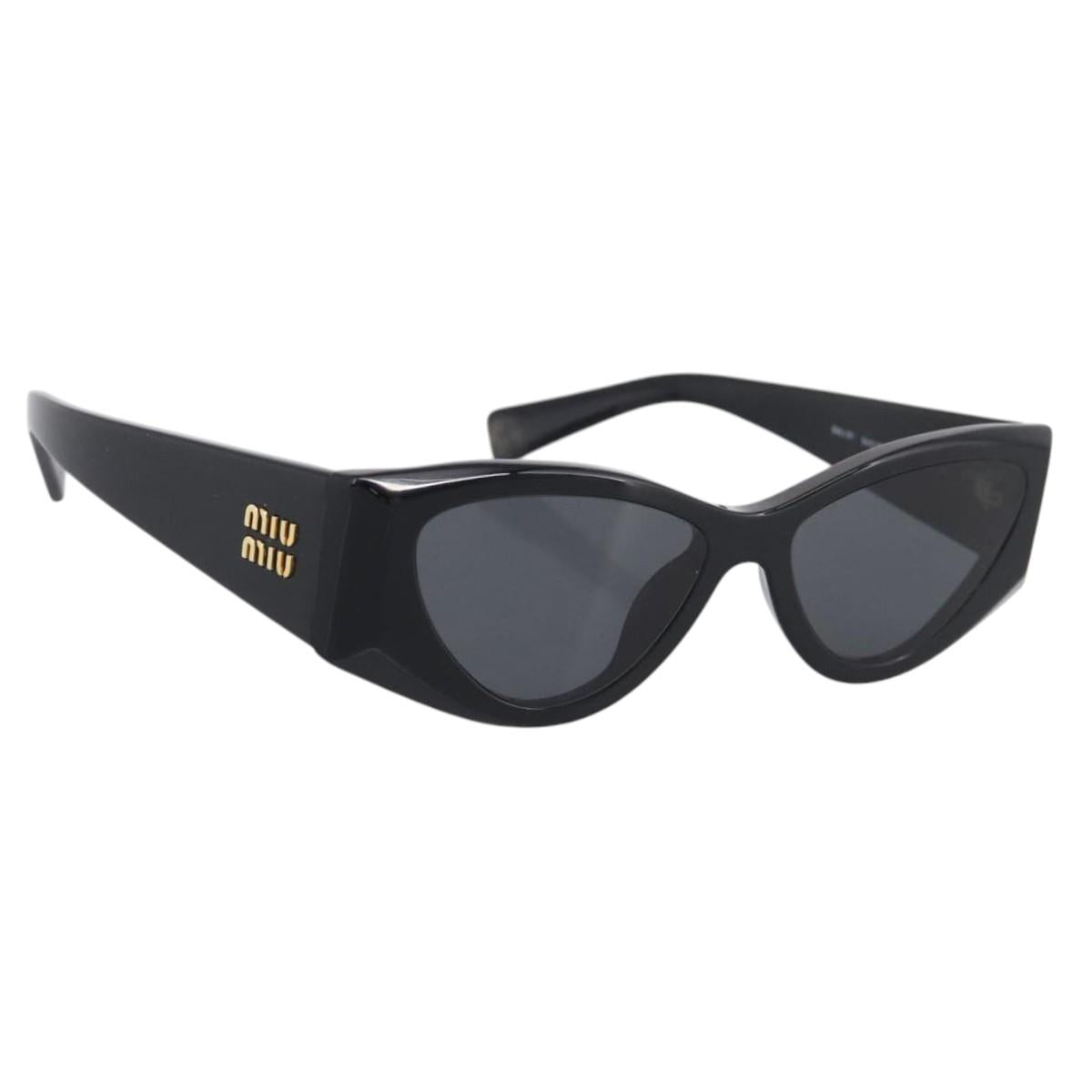 Miu Miu Sunglasses plastic Black Auth BA15665