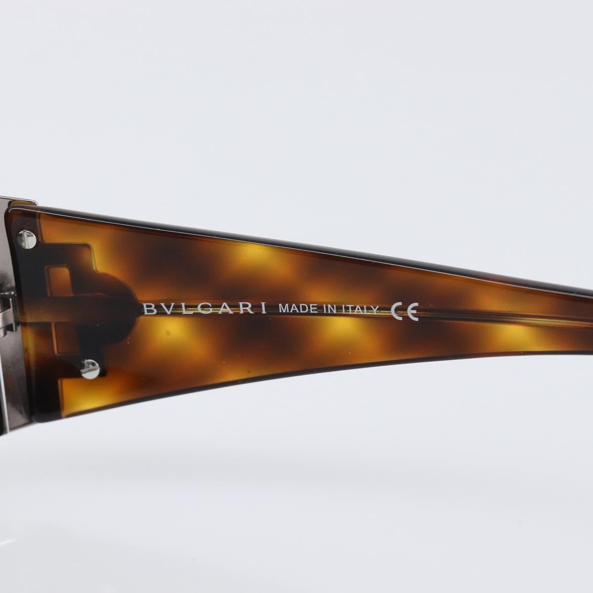 BVLGARI Sunglasses plastic Brown Auth BA15666V
