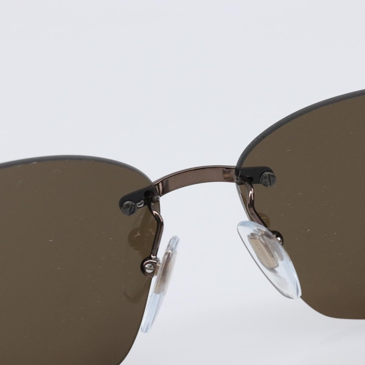 BVLGARI Sunglasses plastic Brown Auth BA15666V