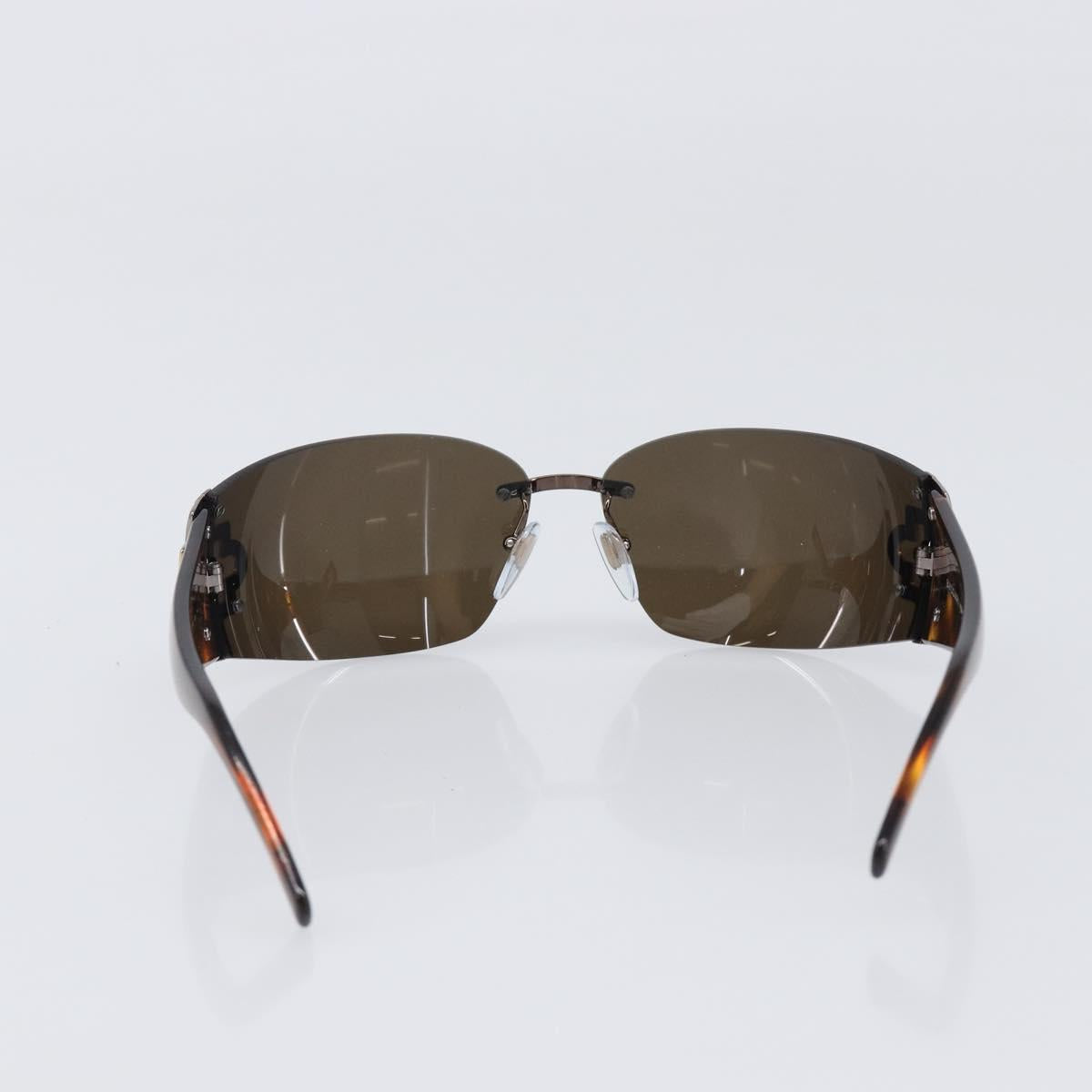 BVLGARI Sunglasses plastic Brown Auth BA15666V