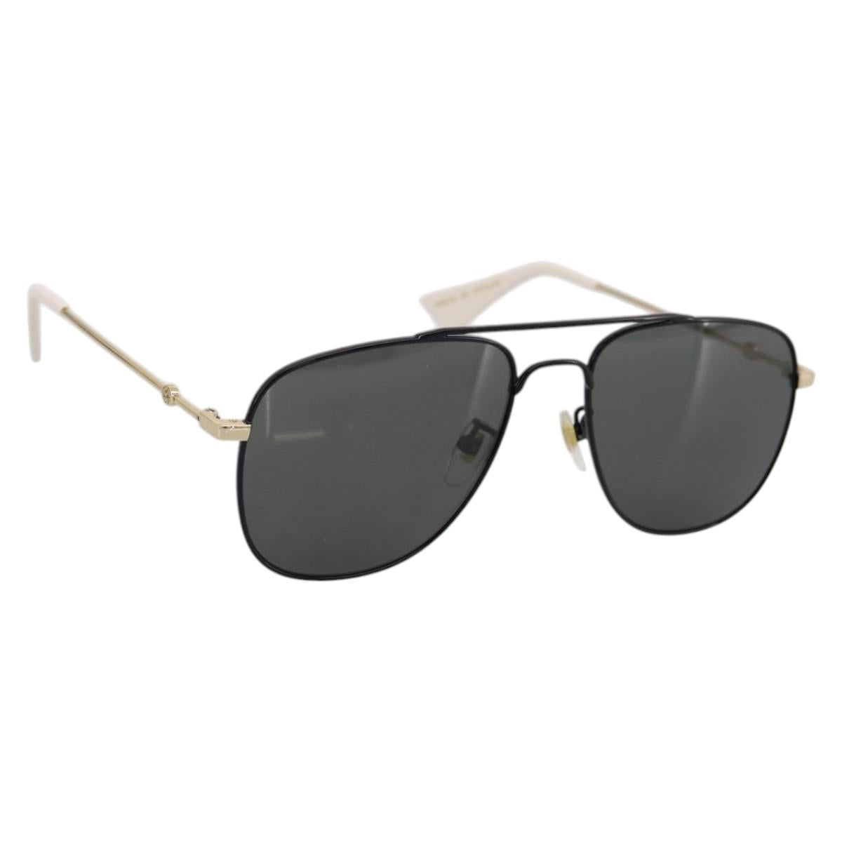 GUCCI Sunglasses plastic Ivory Auth BA15668V