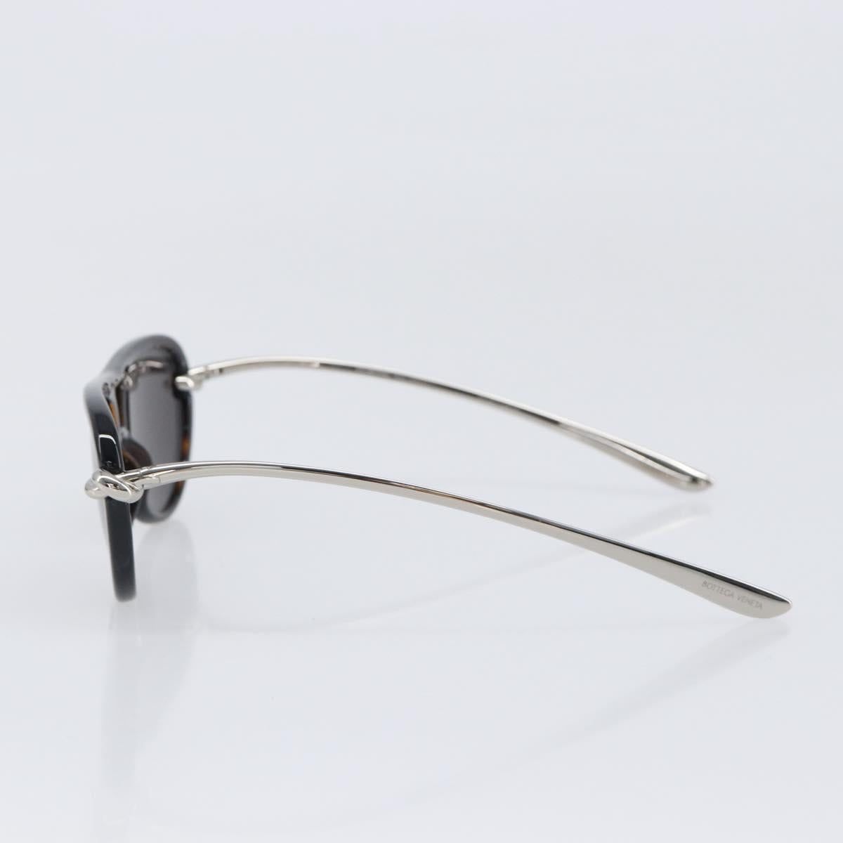BOTTEGA VENETA Sunglasses metal Silver Auth BA15670M