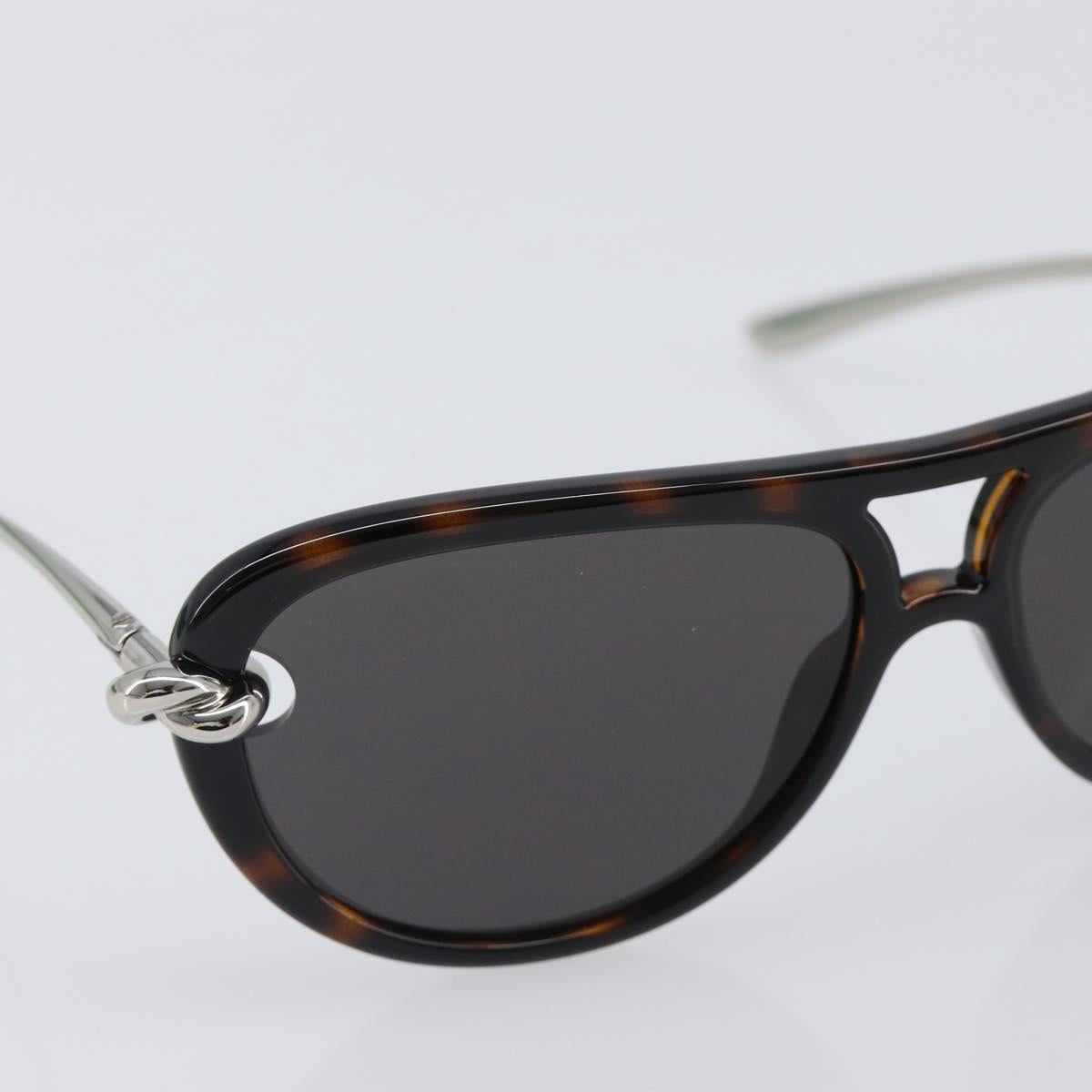 BOTTEGA VENETA Sunglasses metal Silver Auth BA15670M